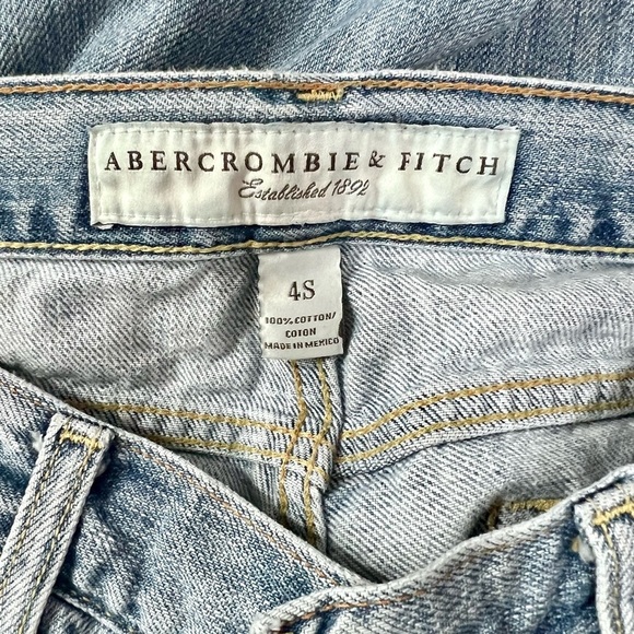 Abercrombie & Fitch Blue bootcut Leg Jeans 4S vintage - Picture 2 of 9